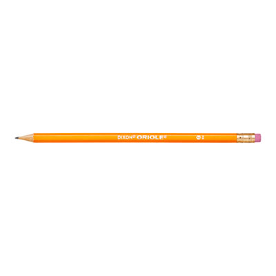 Oriole Presharpened Pencils, HB (#2), Black Lead, Yellow Barrel, 144/Pack