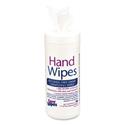 Alcohol Free Hand Sanitizing Wipes, 8 x 7, White, 70/Canister, 6 Canisters/Carton