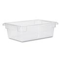 Food/tote Boxes, 3.5 Gal, 18 X 12 X 6, Clear