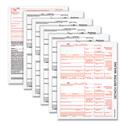 4-Part 1099-MISC Tax Forms with Tax Forms Helper, 2024, Four-Part Carbonless, 8.5 x 5.5, 2 Forms/Sheet, 50 Forms Total