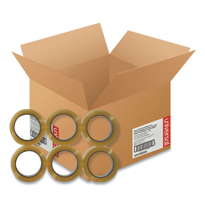 Heavy-Duty Box Sealing Tape, 3" Core, 1.88" x 54.6 yds, Clear, 36/Carton