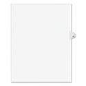 Preprinted Legal Exhibit Side Tab Index Dividers, Avery Style, 10-Tab, 60, 11 x 8.5, White, 25/Pack, (1060)