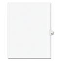 Preprinted Legal Exhibit Side Tab Index Dividers, Avery Style, 10-Tab, 64, 11 x 8.5, White, 25/Pack, (1064)