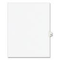 Preprinted Legal Exhibit Side Tab Index Dividers, Avery Style, 10-Tab, 65, 11 x 8.5, White, 25/Pack, (1065)