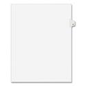 Preprinted Legal Exhibit Side Tab Index Dividers, Avery Style, 26-Tab, F, 11 x 8.5, White, 25/Pack, (1406)