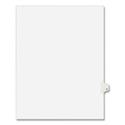 Preprinted Legal Exhibit Side Tab Index Dividers, Avery Style, 26-Tab, T, 11 x 8.5, White, 25/Pack, (1420)