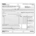 Speediset Bill of Lading, Short Form, Three-Part Carbonless, 7 x 8.5, 50 Forms Total