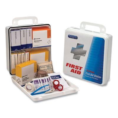 Office First Aid Kit, for Up to 75 people, 312 Pieces, Plastic Case