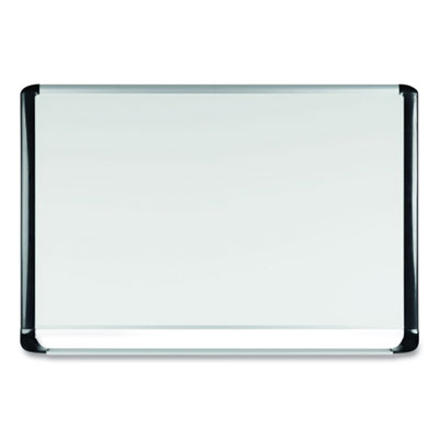 Gold Ultra Magnetic Dry Erase Boards, 48" x 36", White Surface, Black/Satin Aluminum Frame