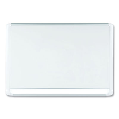 Gold Ultra Magnetic Dry Erase Boards, 48" x 36", White Surface, White/Natural Aluminum Frame