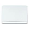 Gold Ultra Magnetic Dry Erase Boards, 48" x 36", White Surface, White/Natural Aluminum Frame