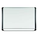 Pure Platinum Dry Erase Board, 96" x 48", White Surface, Silver/Black Aluminum Frame