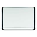 Gold Ultra Magnetic Dry Erase Boards, 72" x 48", White Surface, Black/Satin Aluminum Frame