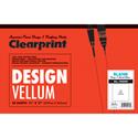 Design Vellum Paper, 16 lb Bristol Weight, 11 x 17, Translucent White, 50/Pad