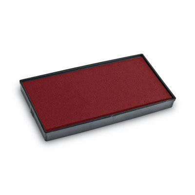 Replacement Ink Pad for 2000PLUS 1SI15P, 3" x 0.25", Red