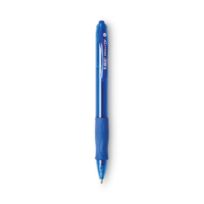 GLIDE Bold Ballpoint Pen Value Pack, Retractable, Bold 1.6 mm, Blue Ink, Translucent Blue Barrel, 36/Pack