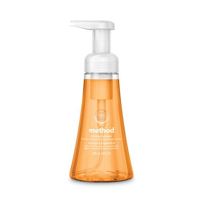 Foaming Hand Wash, Orange Ginger Scent, 10 oz, 6/Carton
