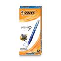 Velocity Easy Glide Ballpoint Pen, Retractable, Medium 1 mm, Blue Ink, Translucent Blue Barrel, Dozen