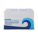 Premium Half-Fold Toilet Seat Covers, 14.17 x 16.73, White, 250/Sleeve, 20 Sleeves/Carton