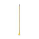 Plastic Jaws Mop Handle for 5 Wide Mop Heads, Aluminum, 1" dia x 60", Yellow