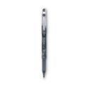 Precise P-700 Gel Pen, Stick, Fine 0.7 mm, Black Ink, Black Barrel, Dozen