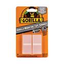 Tough and Clear Double-Sided Mounting Tape Squares, Holds Up to 0.58 lb per Pair (Up to 7 lb per 24), 1" x 1", Clear, 24/Pack