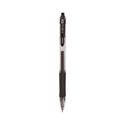 Sarasa Dry Gel X20 Gel Pen Value Pack, Retractable, Medium 0.7 mm, Black Ink, Clear/Black Barrel, 24/Box