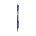 Sarasa Dry Gel X20 Gel Pen, Retractable, Bold 1 mm, Blue Ink, Clear/Blue Barrel, 12/Pack