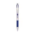 G-301 Gel Pen, Retractable, Medium 0.7 mm, Blue Ink, Stainless Steel/Blue Barrel