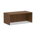 Alera Valencia Series Straight Front Desk Shell, 71" x 35.5" x 29.63", Modern Walnut