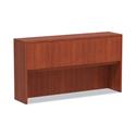 Alera Valencia Series Hutch with Doors, 4 Compartments, 64.75w x 154d x 35.38h, Medium Cherry