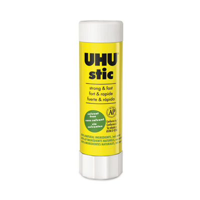 Stic Permanent Glue Stick, 1.41 oz, Applies and Dries Clear