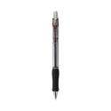 R.S.V.P. Super RT Ballpoint Pen, Retractable, Medium 0.7 mm, Black Ink, Clear/Black Barrel, Dozen