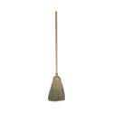 Warehouse Broom, Corn Fiber Bristles, 56" Overall Length, Natural, 12/Carton