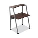 Kompass Flexible Home/Office Desk, 33" x 23.4" x 48", Mocha