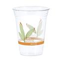 Bare Eco-Forward RPET Cold Cups, 16 oz to 18 oz, Leaf Design, 50/Pack