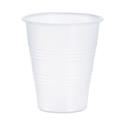 High-Impact Polystyrene Cold Cups, 7 oz, Translucent, 100 Cups/Sleeve, 25 Sleeves/Carton