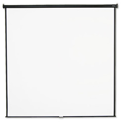 Wall Or Ceiling Projection Screen, 96 X 96, White Matte Finish