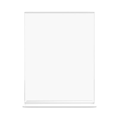 Classic Image Double-Sided Sign Holder, 8.5 x 11 Insert, Clear