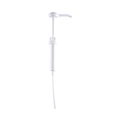 Siphon Pump, 1 oz/Pump, For 1 gal Bottles, Plastic, 12" Tube, White