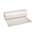 Low-Density Waste Can Liners, 33 gal, 0.6 mil, 33" x 39", White, Perforated Roll, 25 Bags/Roll, 6 Rolls/Carton