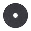 High Performance Stripping Floor Pads, 20" Diameter, Black, 5/Carton