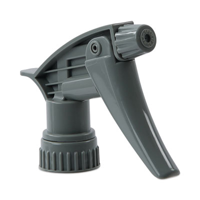 Chemical-Resistant Trigger Sprayer 320CR, 7.25" Tube, Fits16 oz Bottles, Gray, 24/Carton