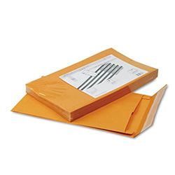 Redi-Strip Kraft Expansion Envelope, #15, Square Flap, Redi-Strip Adhesive Closure, 10 x 15, Brown Kraft, 25/Pack