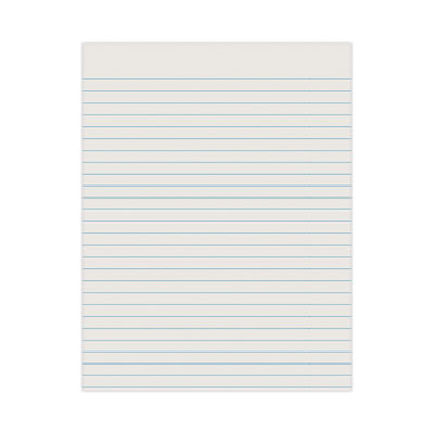 Ruled Newsprint Paper, 3/8" Short Rule, 8.5 x 11, 500/Pack