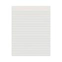 Ruled Newsprint Paper, 3/8" Short Rule, 8.5 x 11, 500/Pack