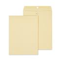 Kraft Clasp Envelope, #10 1/2, Square Flap, Clasp/Gummed Closure, 9 x 12, Brown Kraft, 100/Box