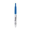 Retractable Permanent Marker, Extra-Fine Needle Tip, Blue