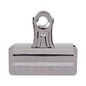 Bulldog Clips, Jumbo, Nickel, 12/Pack