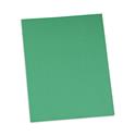 Two-Pocket Portfolios with Tang Fasteners, 0.5" Capacity, 11 x 8.5, Green, 25/Box